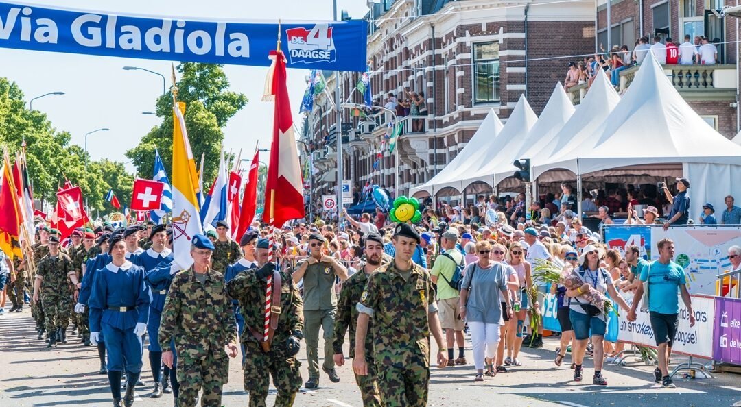 Korps Mariniers zoekt vrijwilligers voor de 4 daagse van Nijmegen