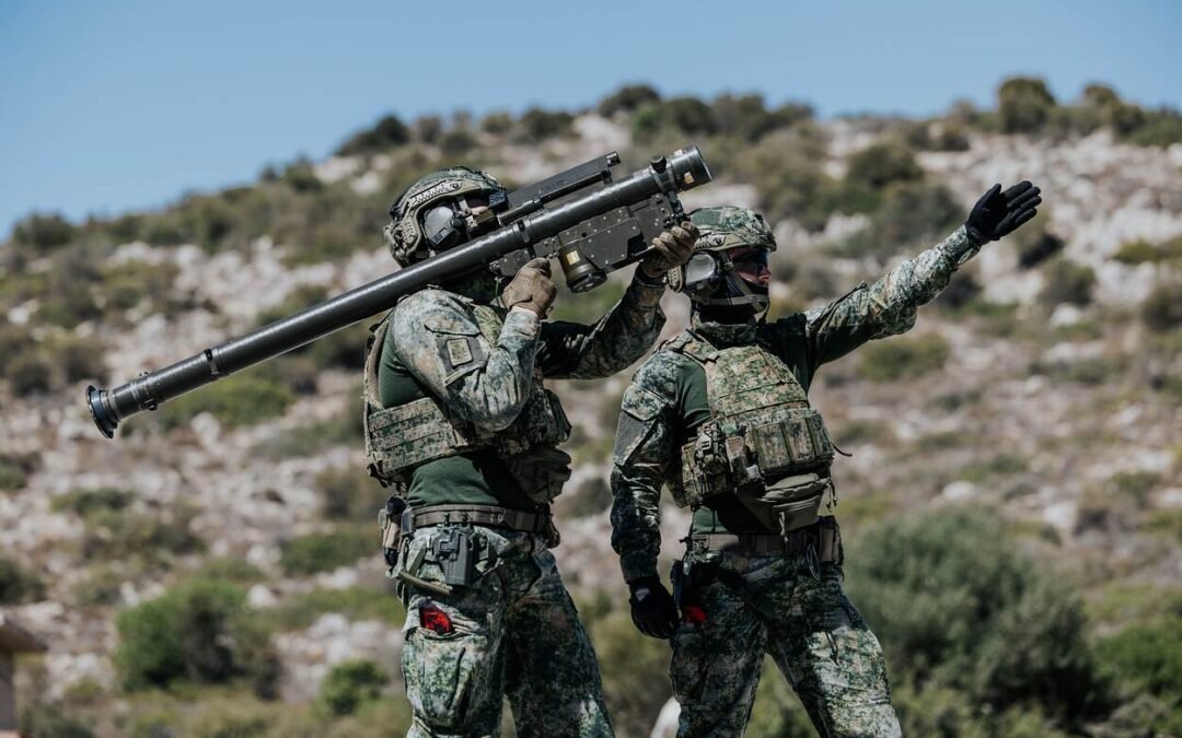 Stinger-schutters schieten met scherp