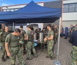 Gezellig druk